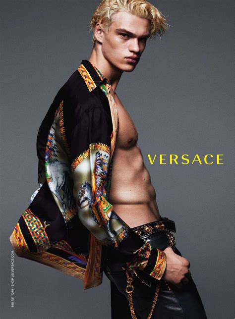 Versace's Fall Campaign Includes Male Models in Bandana